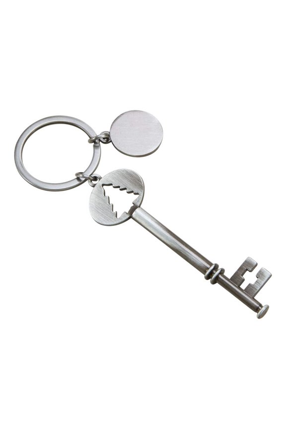 Contemporary Home Living 4.5" Vintage-Style Holiday Tree Key