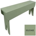 thumbnail image 1 of Contemporary Home Living 4' Sage Green Modern Style Simple Bench, 1 of 2