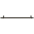 thumbnail image 1 of Contemporary Home Living 48" Brown Solid Contemporary Window Curtain Rod, 1 of 2