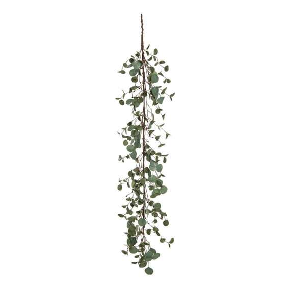 Contemporary Home Living 5' x 2.5" Green Artificial Christmas Dream Garland, Unlit