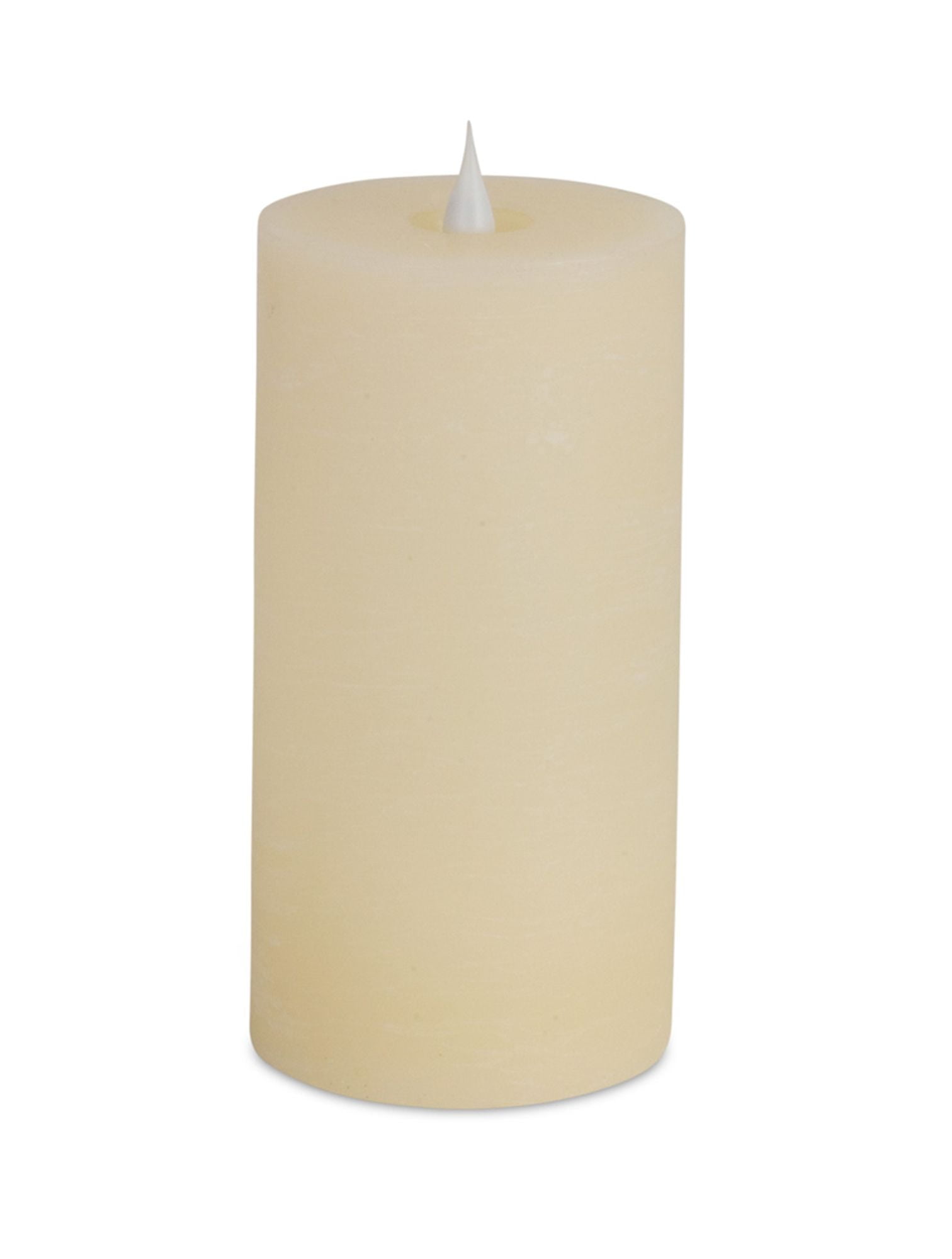 Contemporary Home Living 7" Cream White Flameless Battery Operated LED