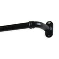 thumbnail image 1 of Contemporary Home Living 84-Inch Black Piped Blackout Curtain Rod Home Decor, 1 of 2