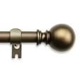 thumbnail image 1 of Contemporary Home Living 88" Antique Gold Solid Contemporary Curtain Rod, 1 of 2