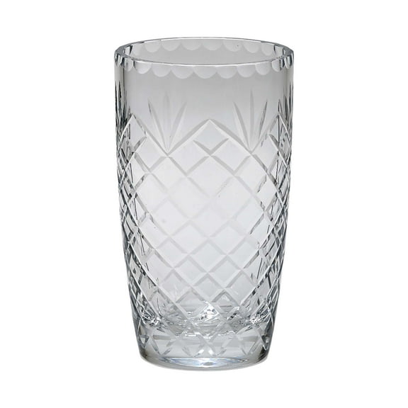 Contemporary Home Living 9.75" Clear Glass Vase