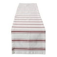 thumbnail image 1 of Barn Red Zig Dobby Stripe Table Runner 14x108", 1 of 3