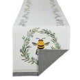 thumbnail image 1 of DII Bee Kind Reversible Embellished Table Runner, 14x72", 1 of 5