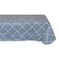 thumbnail image 1 of Contemporary Home Living Grid Panel Rectangular Vinyl Tablecloth - 84" - Nautical Blue and White, 1 of 4
