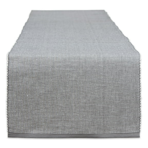 DII 2-Tone Ribbed Table Runner 13x108"