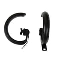 thumbnail image 1 of Contemporary Home Living Set of 10 Black G-Shaped Rings for Decorative Traverse Rods 5", 1 of 2