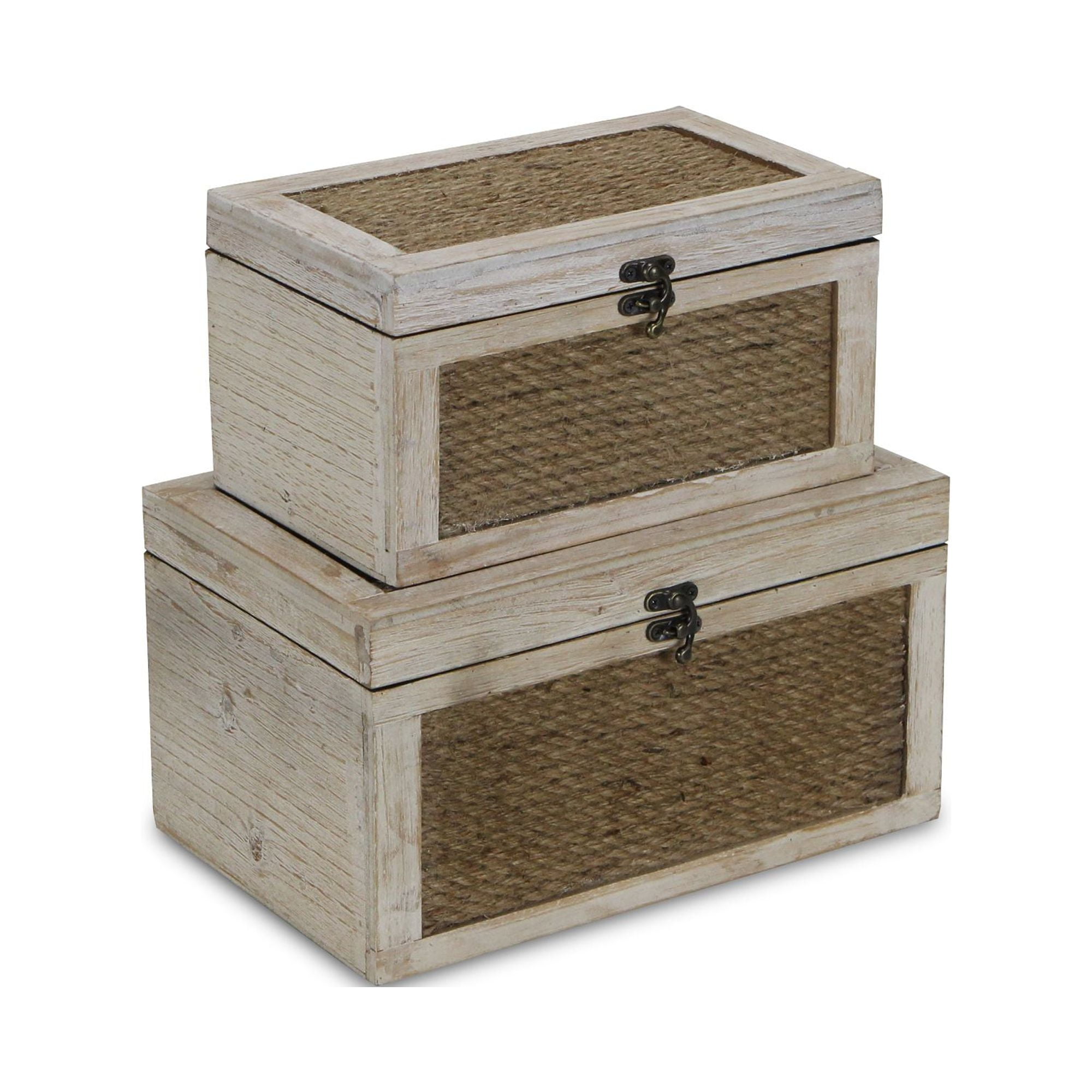 Caja Decorativa Madera De Pino 26 X 18,3 X 36 Cm (3 Unidades) con Ofertas  en Carrefour