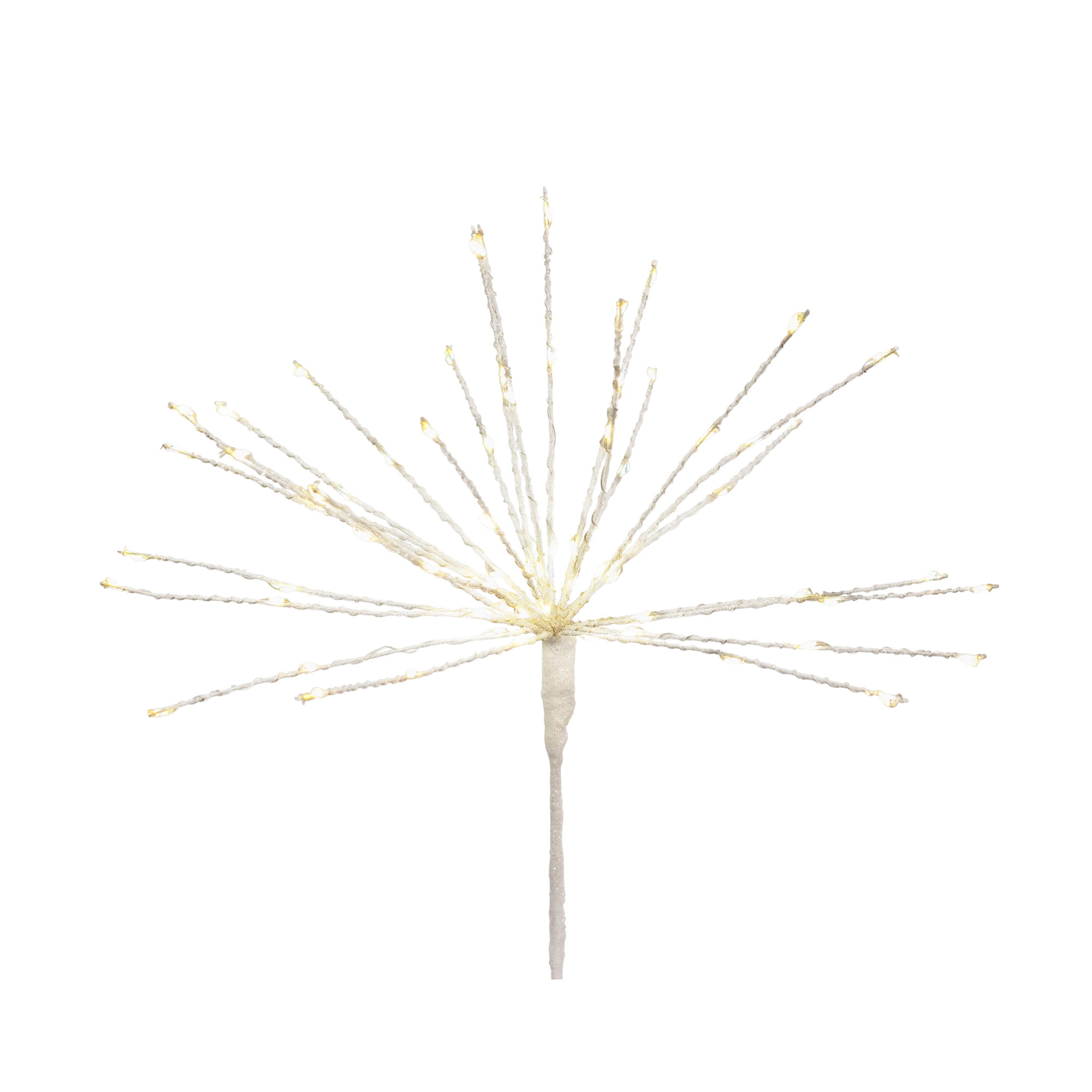 Contemporary Home Living Set of 2 Lighted LED Starburst Christmas Tree