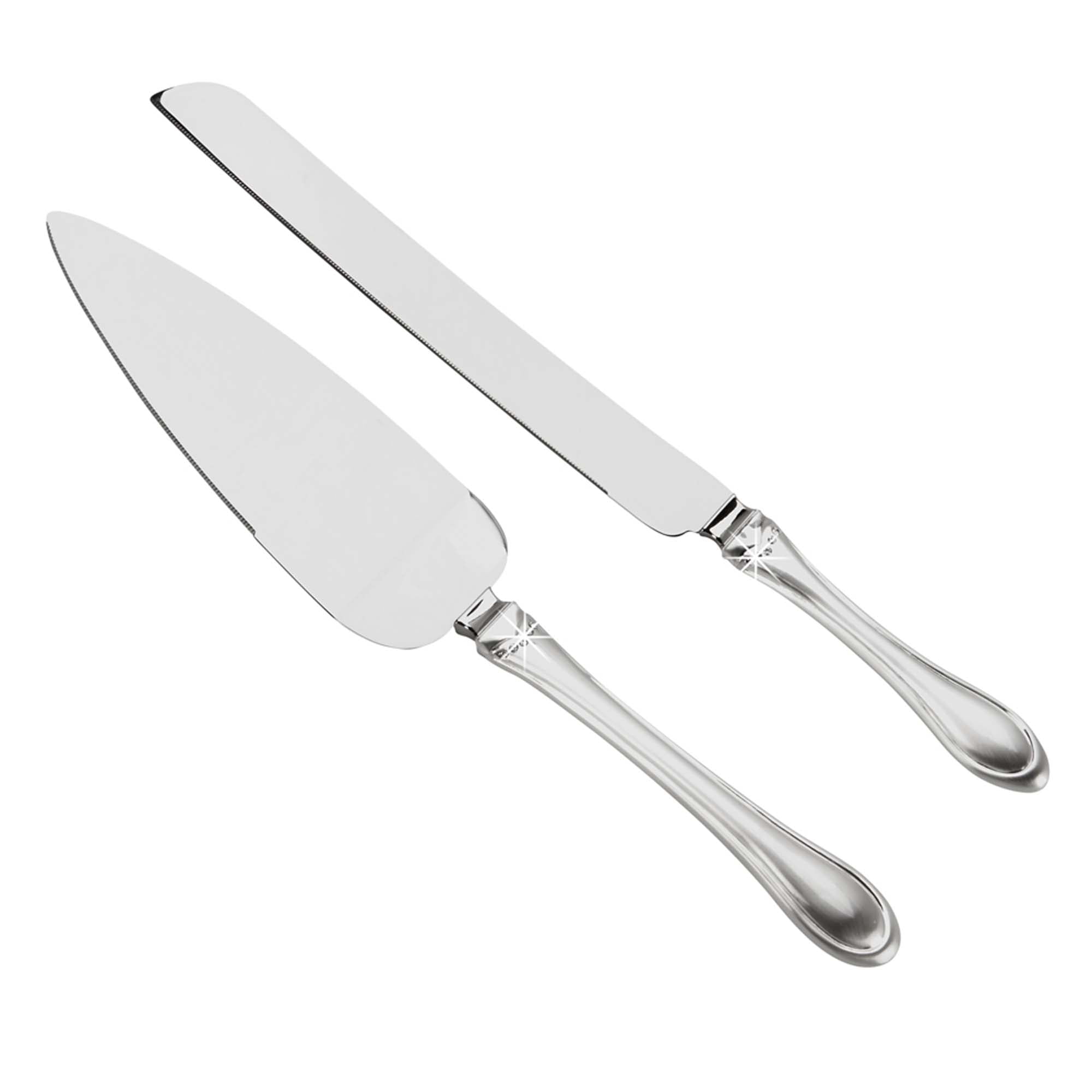 Sterling silver cake serving set outlet