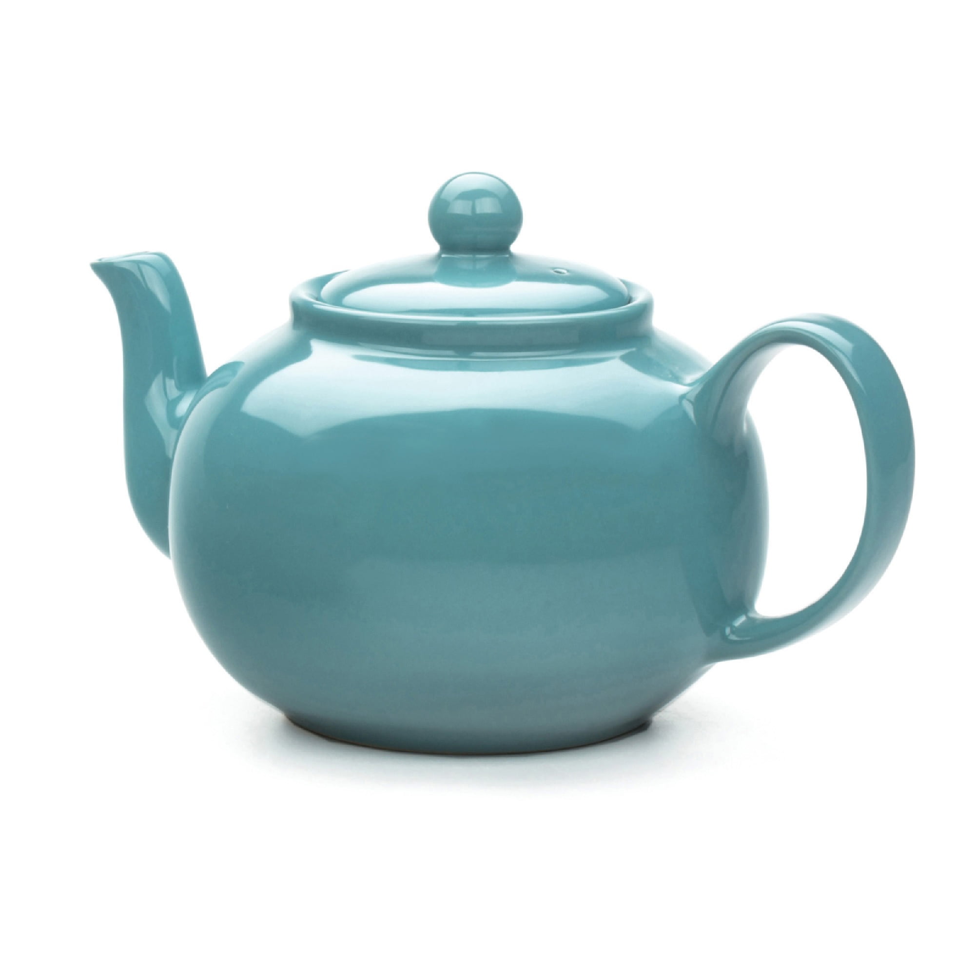 Contemporary Home Living Stoneware Tabletop Teapot 9.5" Blue