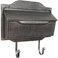 thumbnail image 1 of Contemporary Horizontal Silver Mailbox Wall-Mounted, 1 of 6
