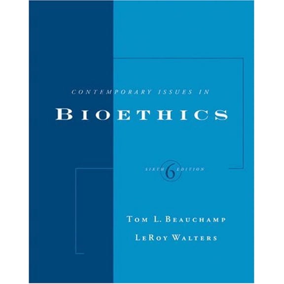 Pre-Owned Contemporary Issues in Bioethics (with InfoTrac) (Hardcover) 0534584411 9780534584412