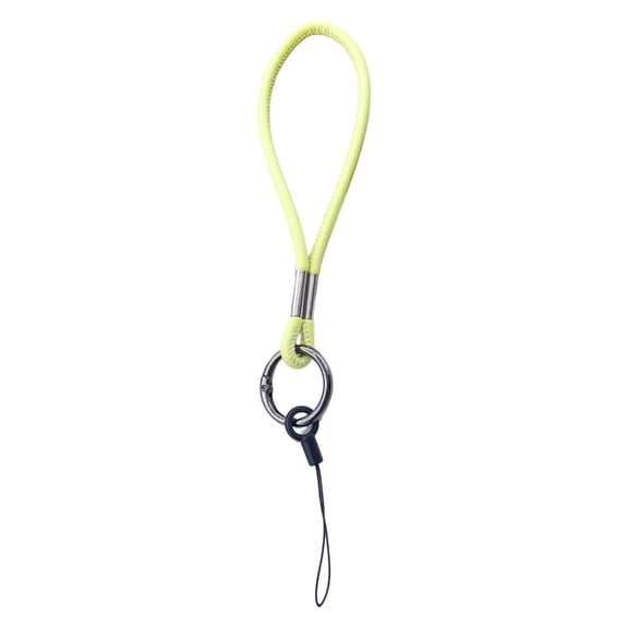 Contemporary Keychain Design With Safety Clip For Mobile Devices And Small Items