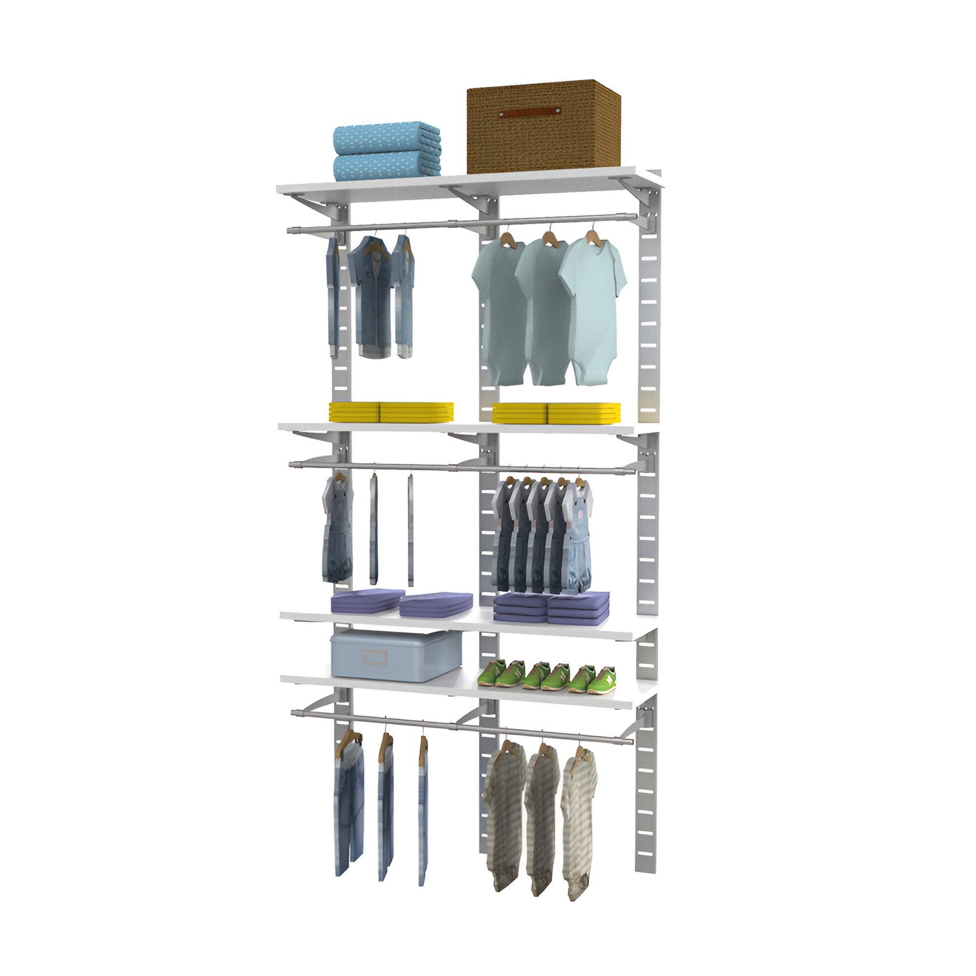 Contemporary Kids Closet Unit 91
