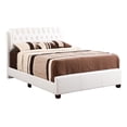 thumbnail image 1 of Contemporary King Size Bed In White - Build, Spacious Sleep Area, Easy Assembly Materials,, 1 of 4