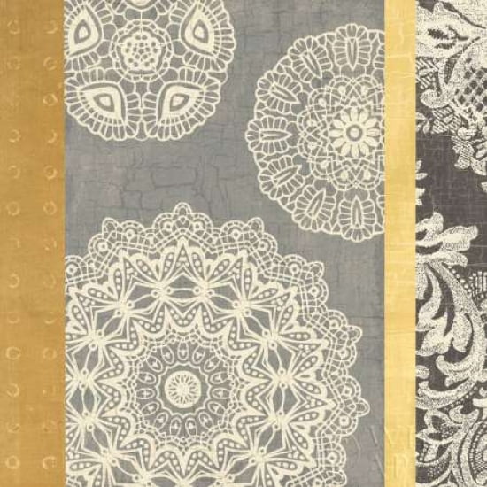 Contemporary Lace II Canvas Art - Moira Hershey (24 x 24)