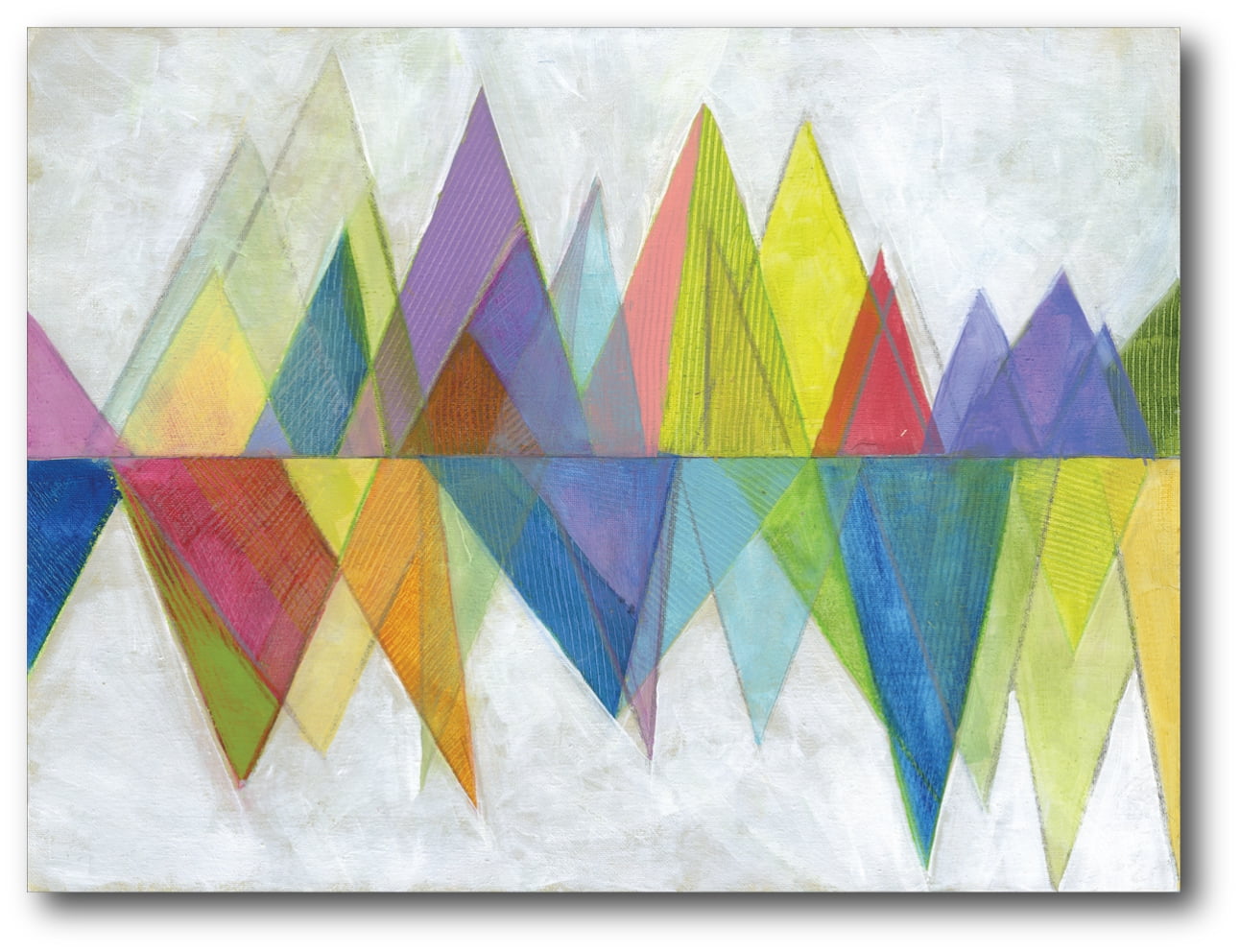 Contemporary Landscape Gallery-Wrapped Canvas Wall Art, 16x20