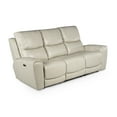 thumbnail image 1 of Contemporary Leather Power With Console - Bask In Comfort And Style Charging, Cup Holders, Hidden Storage Reclining, No Sag Spring System &, 1 of 5
