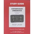 thumbnail image 1 of Pre-Owned Study Guide Contemporary Linguistics: An Introduction (Paperback) 0312397100 9780312397104, 1 of 1