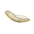 Contemporary Metal Fruit Container Elegant Snacks Bread Serving Dish ...