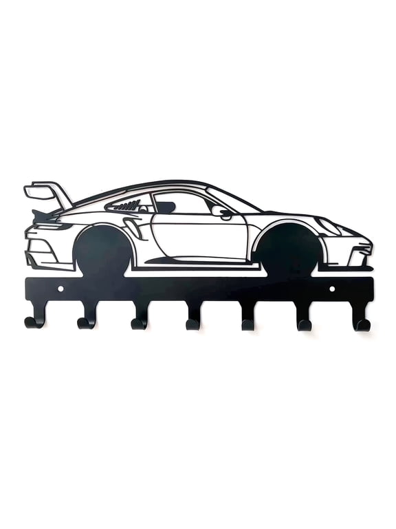 Contemporary Metal Keychain Wall Display with not rusts Finish Space Saving Key Organizers for Long Lasting elegances