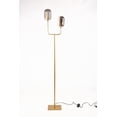 thumbnail image 1 of Contemporary Metal floor lamp Gold, 1 of 2