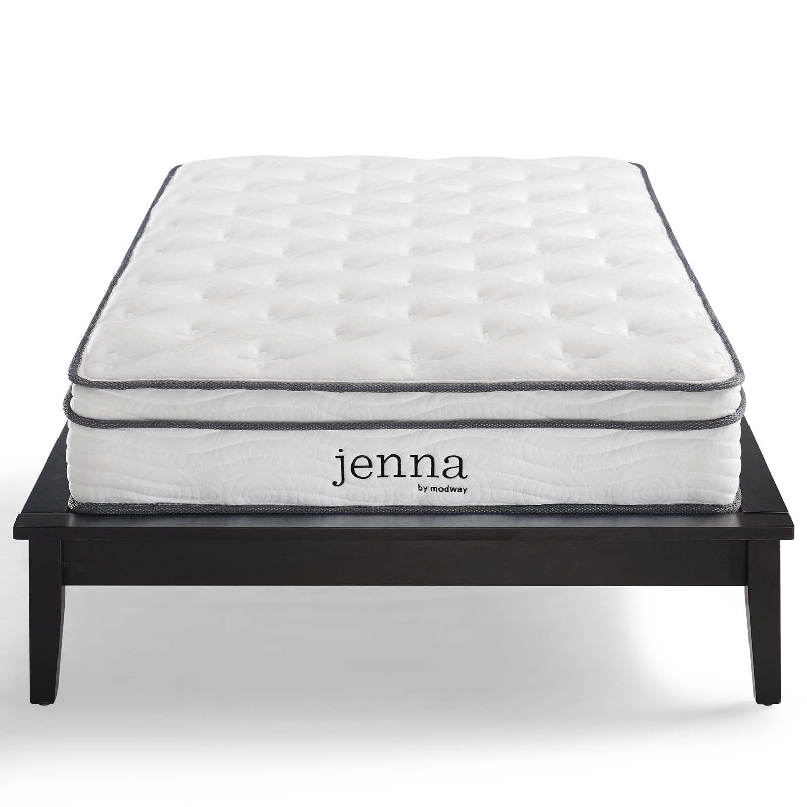 Contemporary Modern Urban Designer Bedroom Twin Size Mattress, Fabric