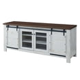 thumbnail image 1 of Contemporary Modern Urban Designer Living Dining Kitchen Room Buffet Table Sideboard Media TV Stand, Wood Metal Steel, White, 1 of 7