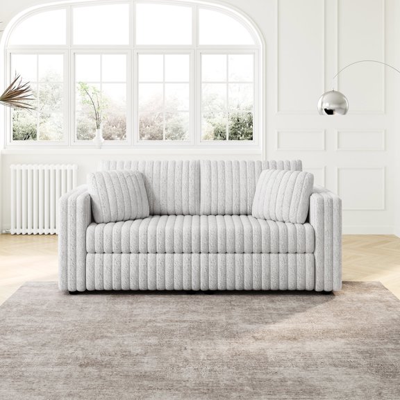 Contemporary Modular Sofa with Unique Storage Handle / Convenient to Use