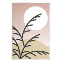 Contemporary Mountain Branches Botanical & Floral Graphic Art Unframed Art Print Wall Art