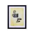 thumbnail image 1 of Contemporary Movie Projector & Film Framed Wall Art, Black, 1 of 1