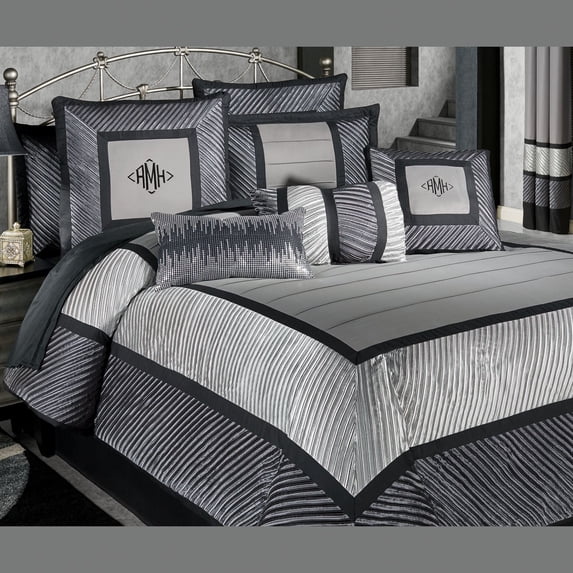 Touch of Class Omega Sophistication Polyester Comforter Set, Queen