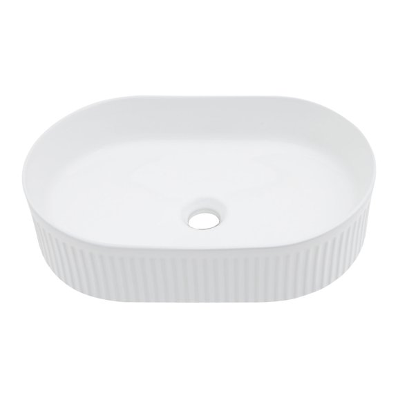 Contemporary Oval Shape - Suitable for Office Building Bathrooms, Smooth and Polished