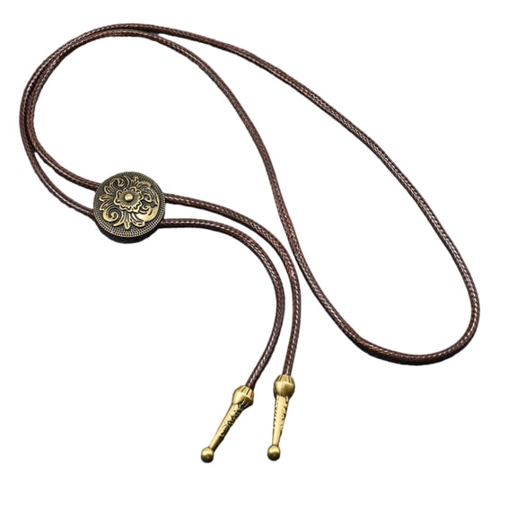 Contemporary PU Alloy Necklace Bolo Tie Jewelry Gift For Fashion Lover