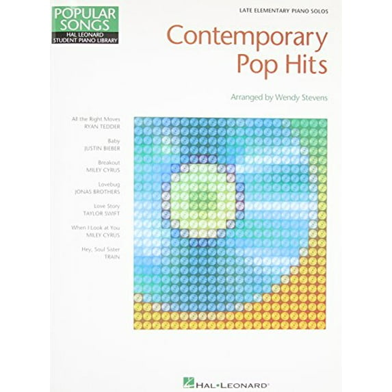 Pre-Owned Hal Leonard Student Piano Library Contemporary Pop Hits Pf Bk: Late Elementary Piano Solos (Popular Songs: Hal Leonard Student Piano Library) Paperback