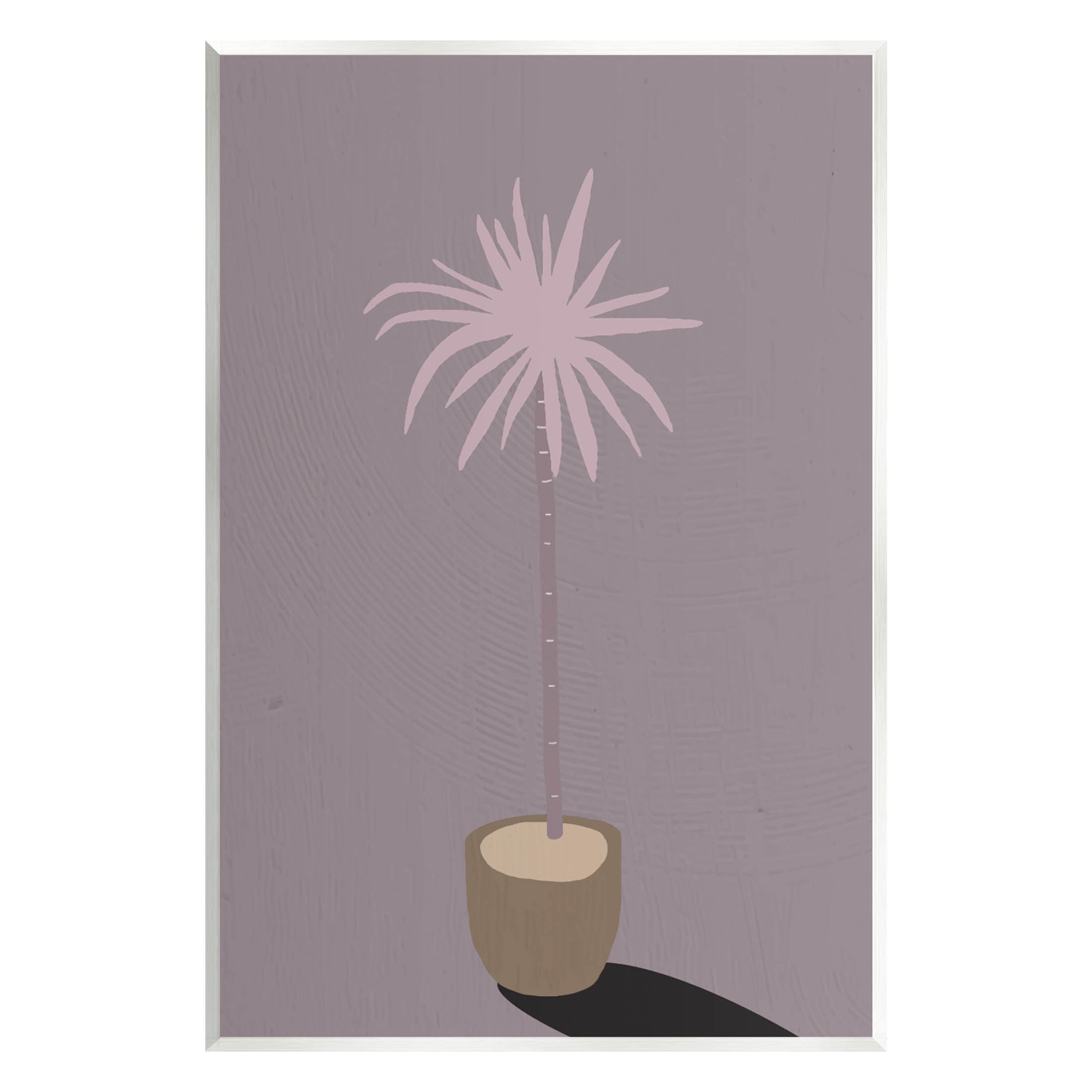 Contemporary Potted Palm Tree Botanical & Floral Graphic Art Unframed Art Print Wall Art