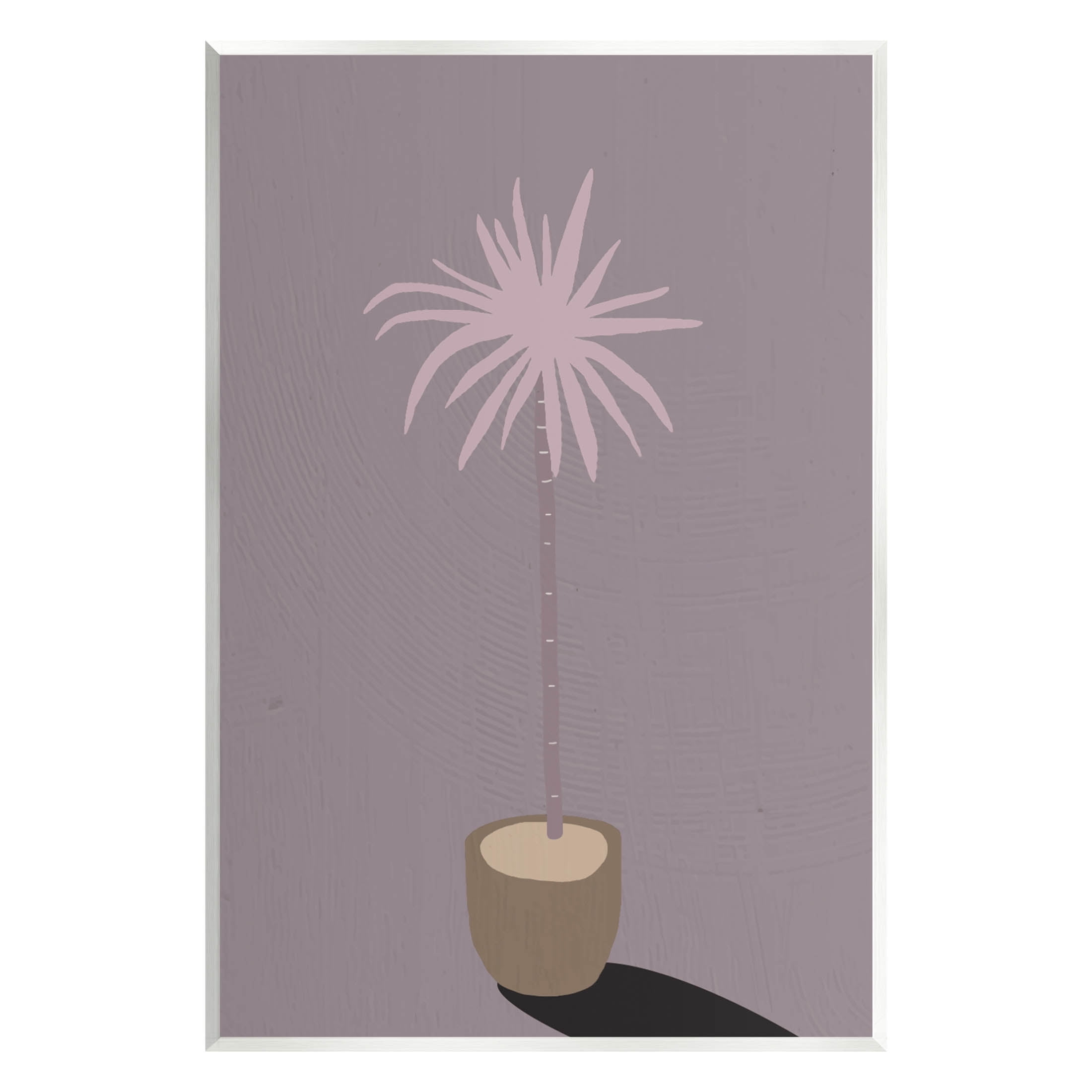 Contemporary Potted Palm Tree Botanical & Floral Graphic Art Unframed Art Print Wall Art