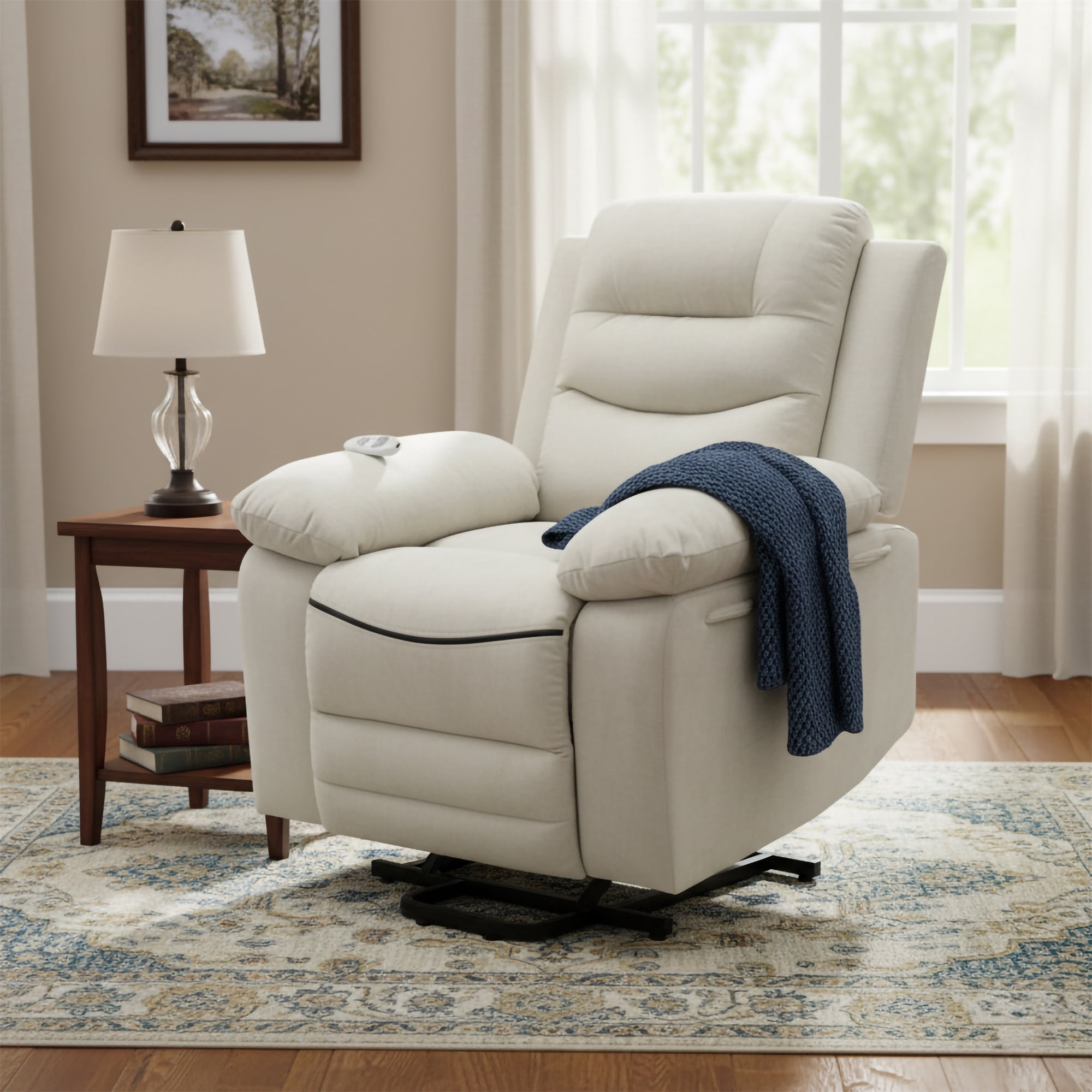 Contemporary Power Reclining Lift Chair