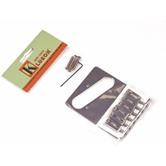 Contemporary Replacement Bridge For Fender Telecaster With Brass Saddles Nickel$$Music