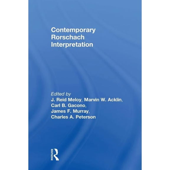 Contemporary Rorschach Interpretation, (Paperback)