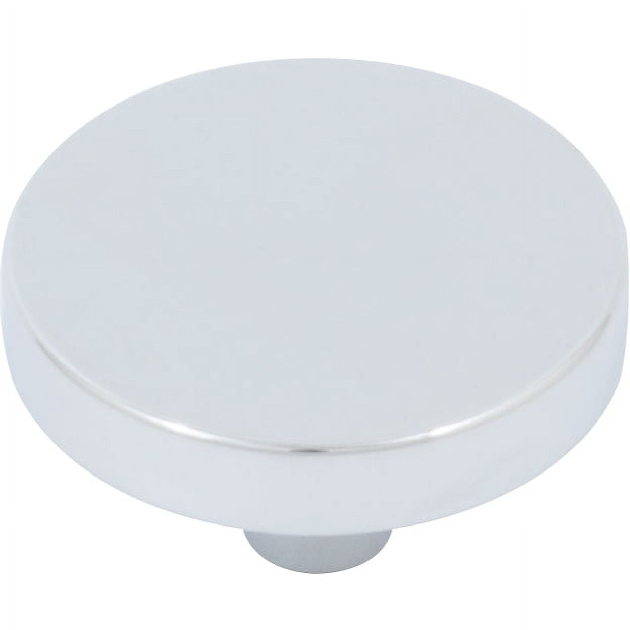 Polished Chrome Round 1-1/2 Inch Cabinet Knob