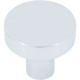 thumbnail image 1 of Contemporary Round Cabinet Knob, 1 Inch, Zinc Base Material, Polished Chrome by Stone Harbor Hardware, 1 of 4