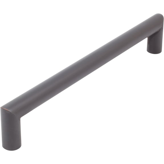 Contemporary Round Cabinet Pull, 160 Millimeters, Zinc Base Material, Vintage Bronze by Stone Harbor Hardware