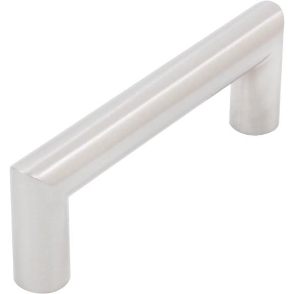 Contemporary Round Cabinet Pull, 3 Inches, Zinc Base Material, Satin Nickel by Stone Harbor Hardware