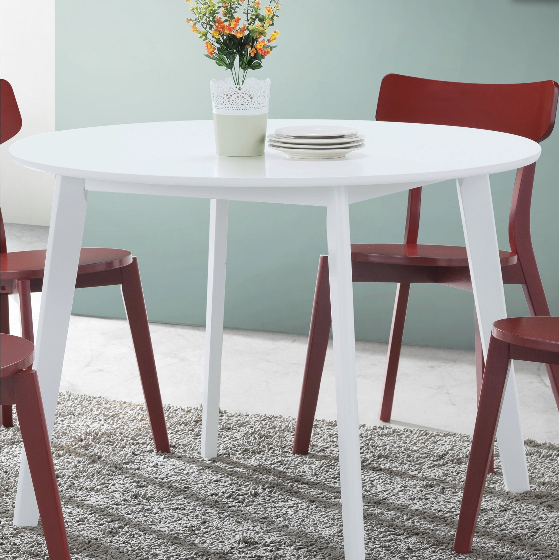 Contemporary Round Table+Clean Look