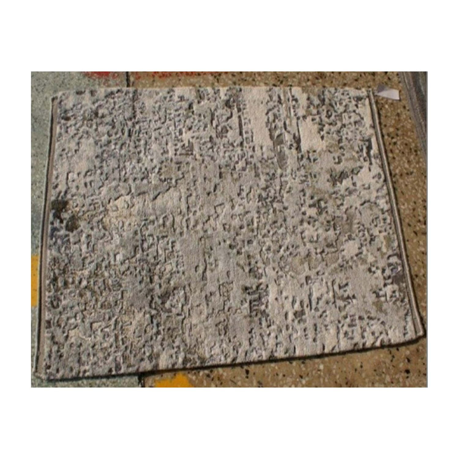 Lavender Hand-Knotted Wool Silk 6' x 9' Rug