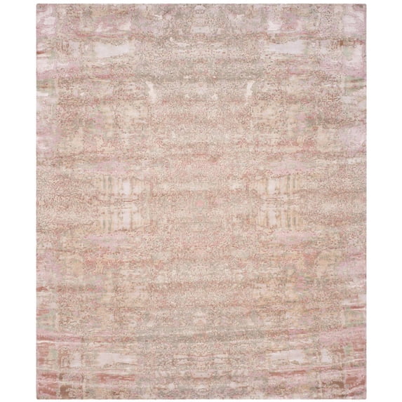 Contemporary Rug - Centennial Silk/Wool -Petal Pink-Color:Petal Pink,Design:Contemporary,Shape:Rectangle,Size:10'L x 8'W